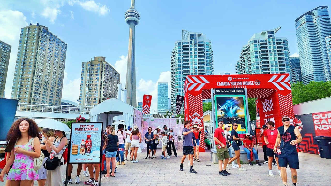 Canada Day 2026 in Toronto Celebration and Festival 4K Walking Tour