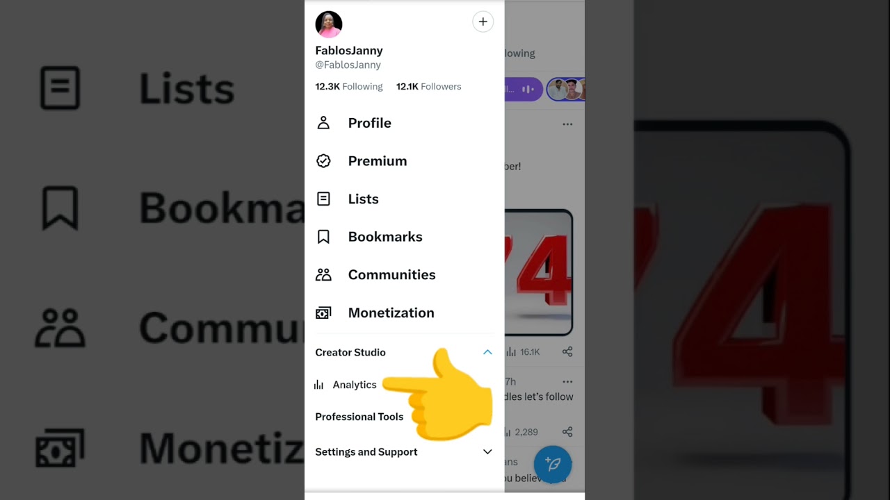 VIEW TWITTER ANALYTICS ON MOBILE -