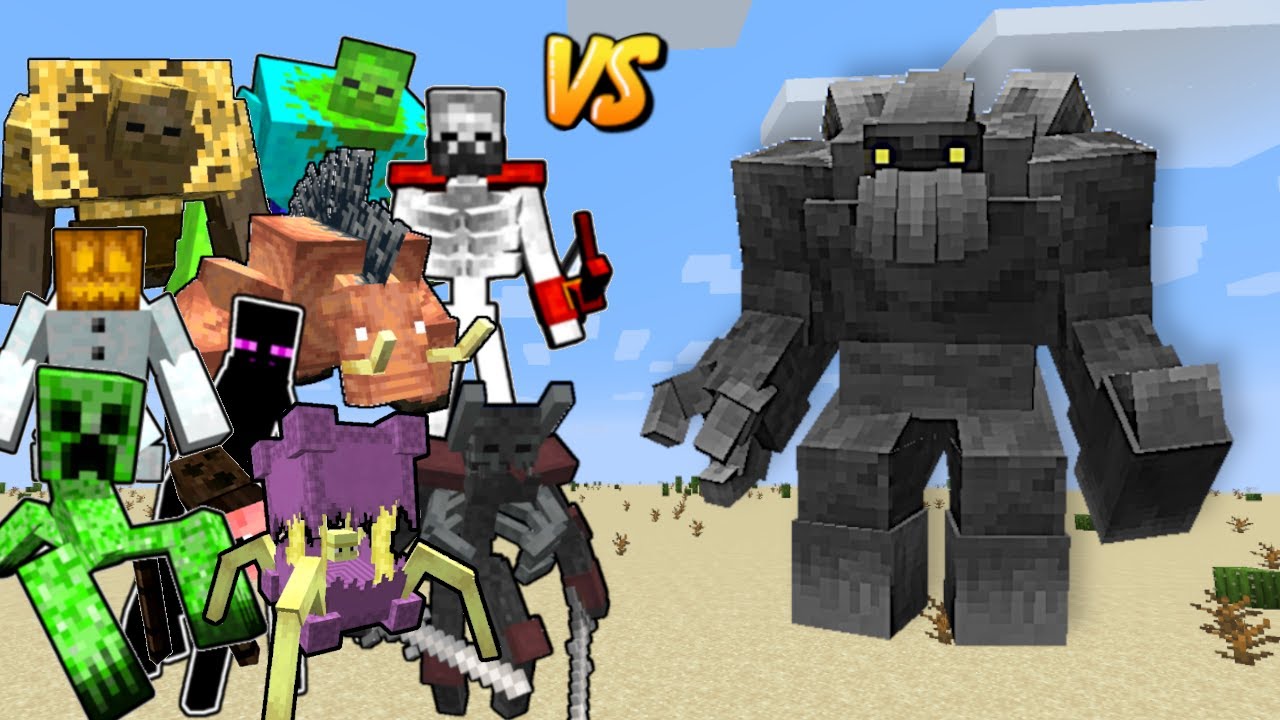 KROR vs Mutant Monsters in Minecraft