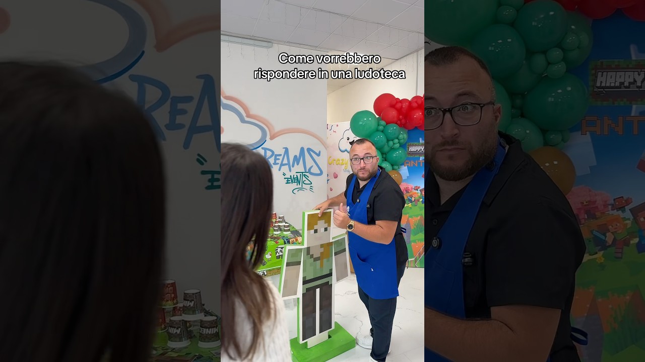 Come vorrebbero rispondere in una ludoteca #napoli #comico #commedia