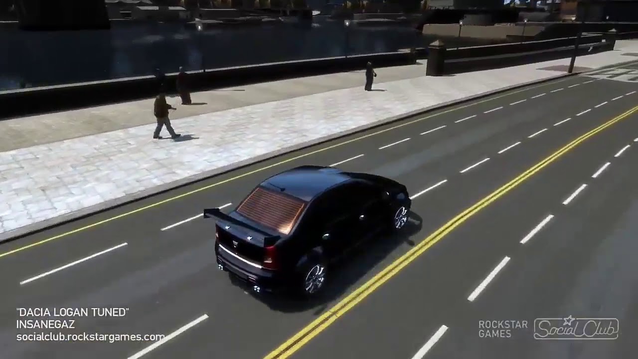 Gta Iv Dacia Logan Tuned Crash Testing