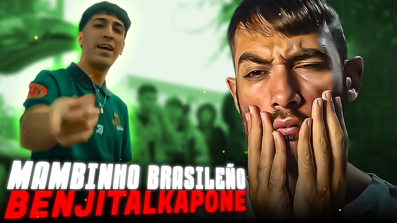 REACCION a MAMBINHO BRASILEÑO de BENJITALKAPONE *Se pegó con su primer tema, ta loco*