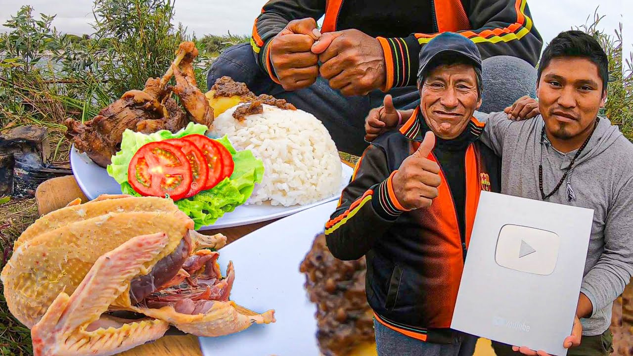 Hicimos un Rico Pato a la Olla con mi Papá en el Campo