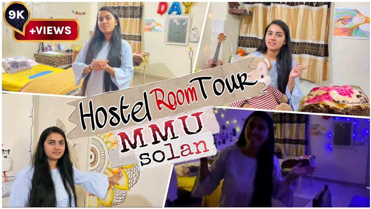 HOSTEL AND ROOM TOUR| BOYS AND GIRLS| MMU (SOLAN) #mbbs#mmu#himachal#MMMCH#vlog#neetmotivation