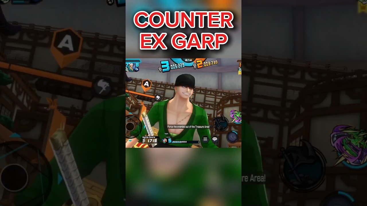 EX ZORO COUNTERS EX GARP 😤 