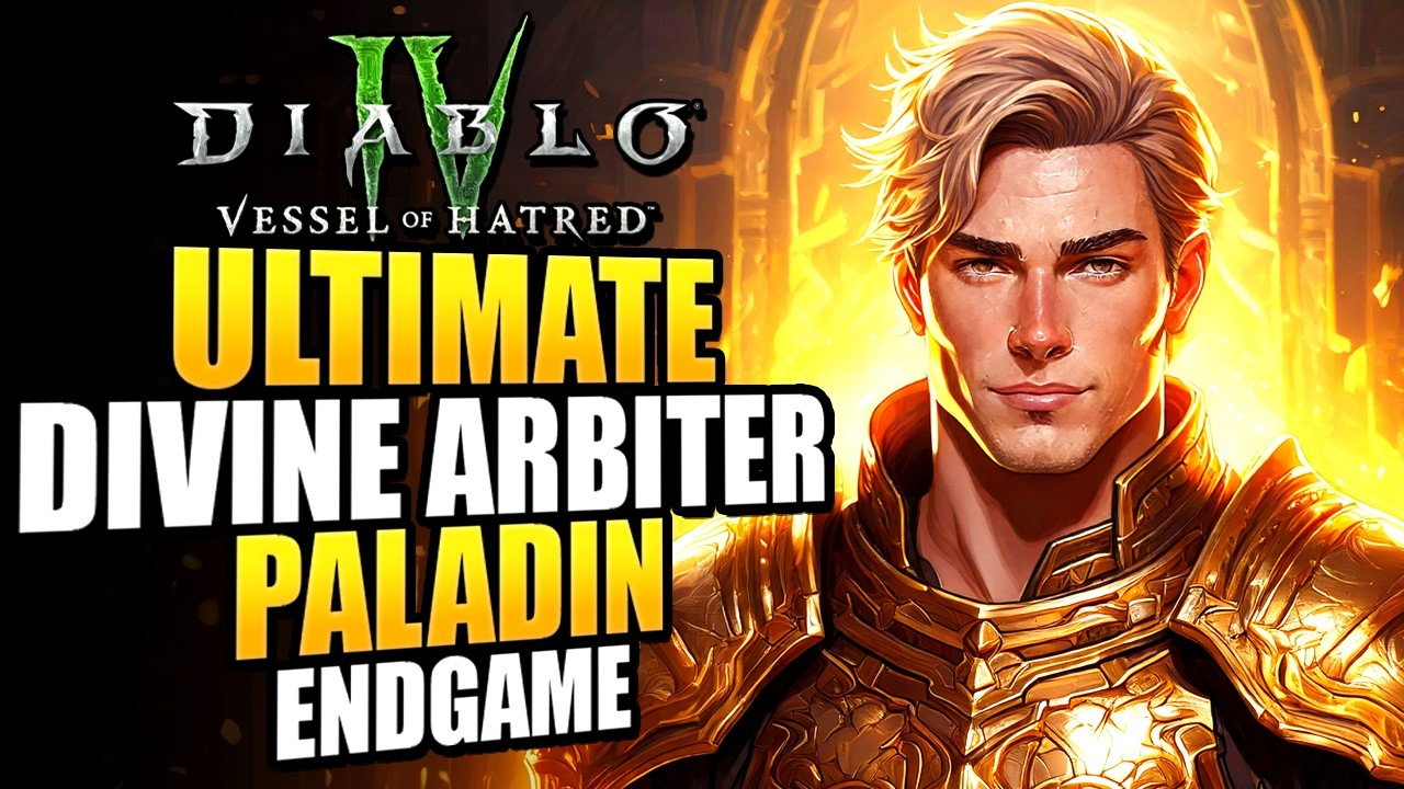 Diablo 4 Best Paladin Endgame Build For Season 12: Wings Of The Arbiter Is Broken