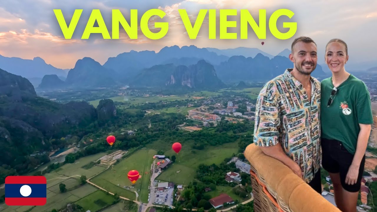 VANG VIENG | Our favourite place in LAOS 🇱🇦 
