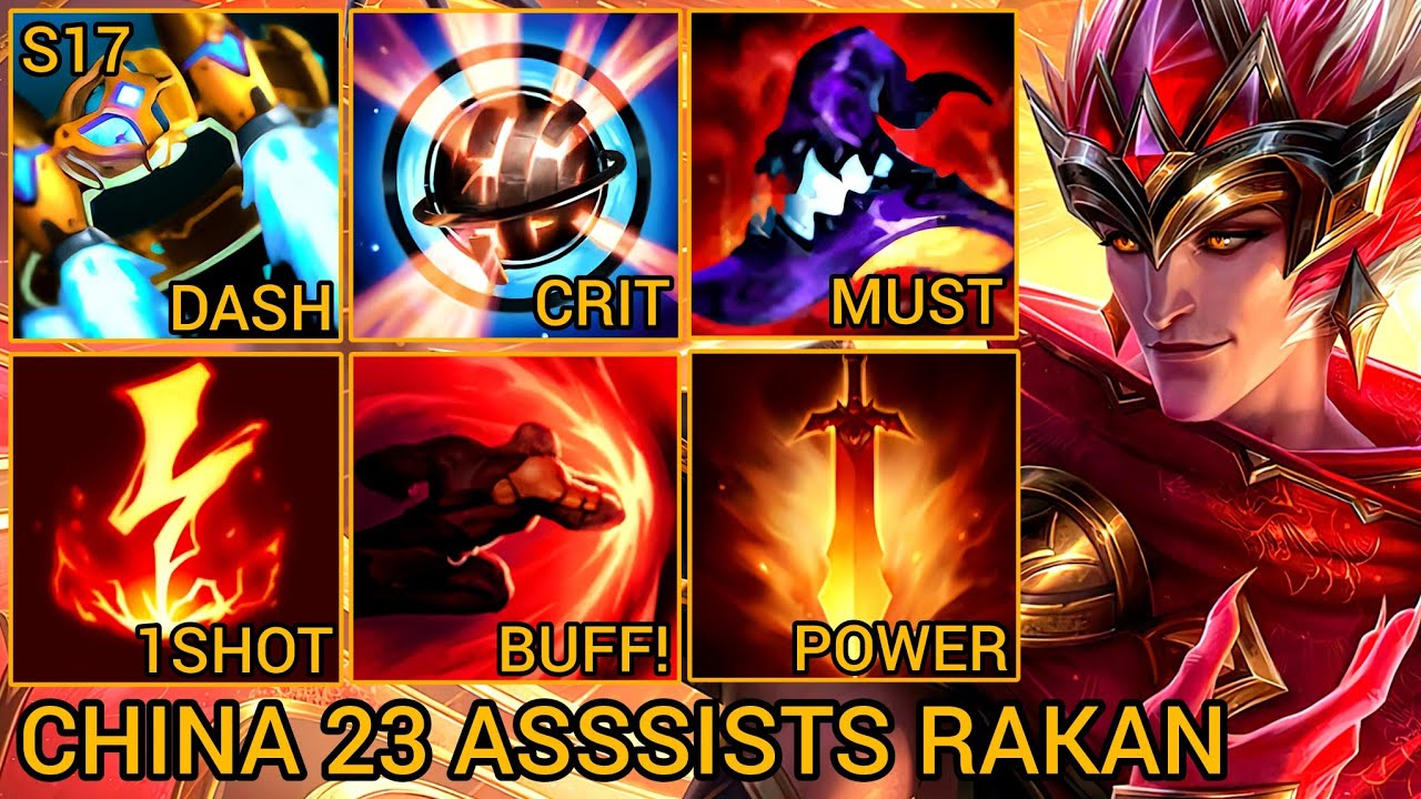 Rakan Mage Build Support MVP 4/2/23 - China Server Wild Rift Best High Tier New Build Season 17