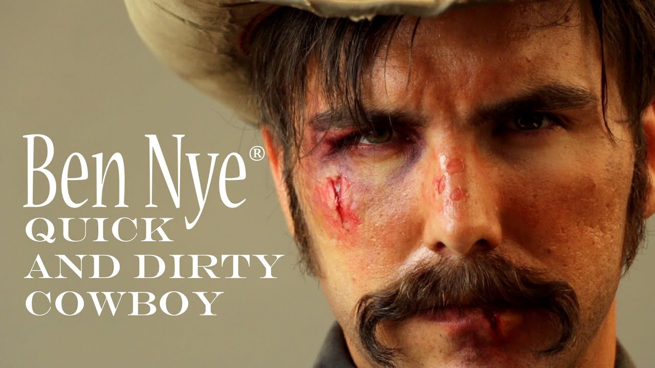Быстрый и простой ковбойский макияж | Урок макияжа | Советы на Хэллоуин от Бена Найя