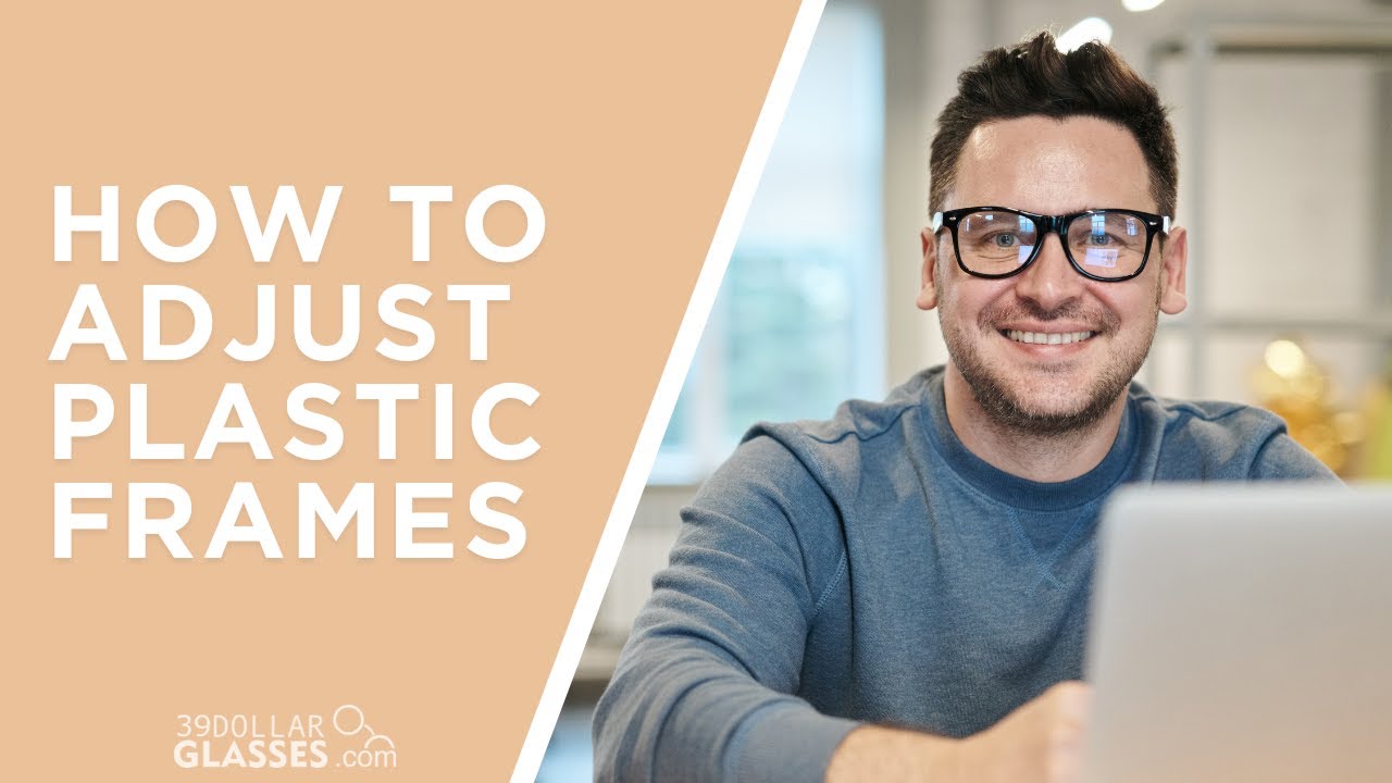 How To Adjust Plastic Frames | How To Adjust Glasses At Home