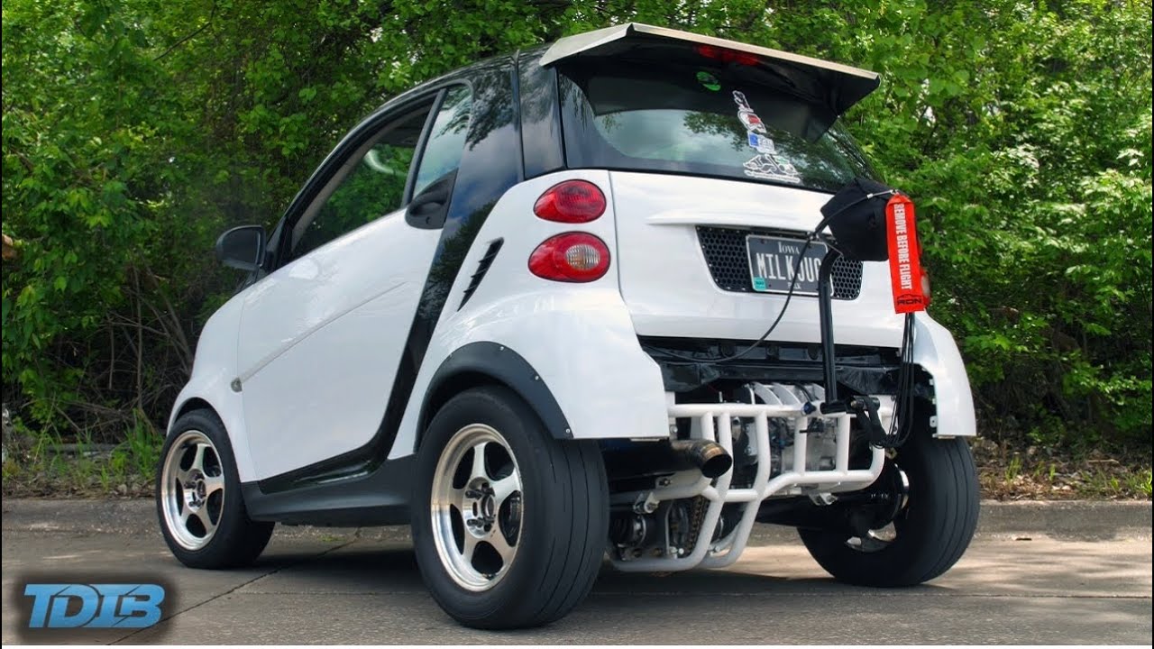 «MILKJUG» — самый страшный в мире умный автомобиль (Turbo Hayabusa Smartcar)