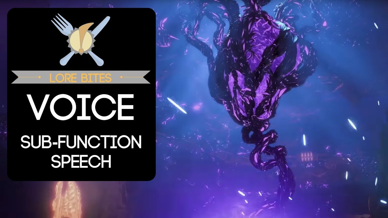 Lore Bites: Voice (Sub-function Speech)