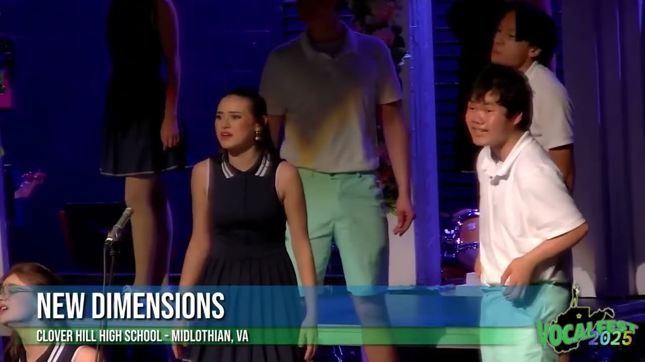 Clover Hill High School New Dimensions - Finals Performance - RCB VocalFest 2025