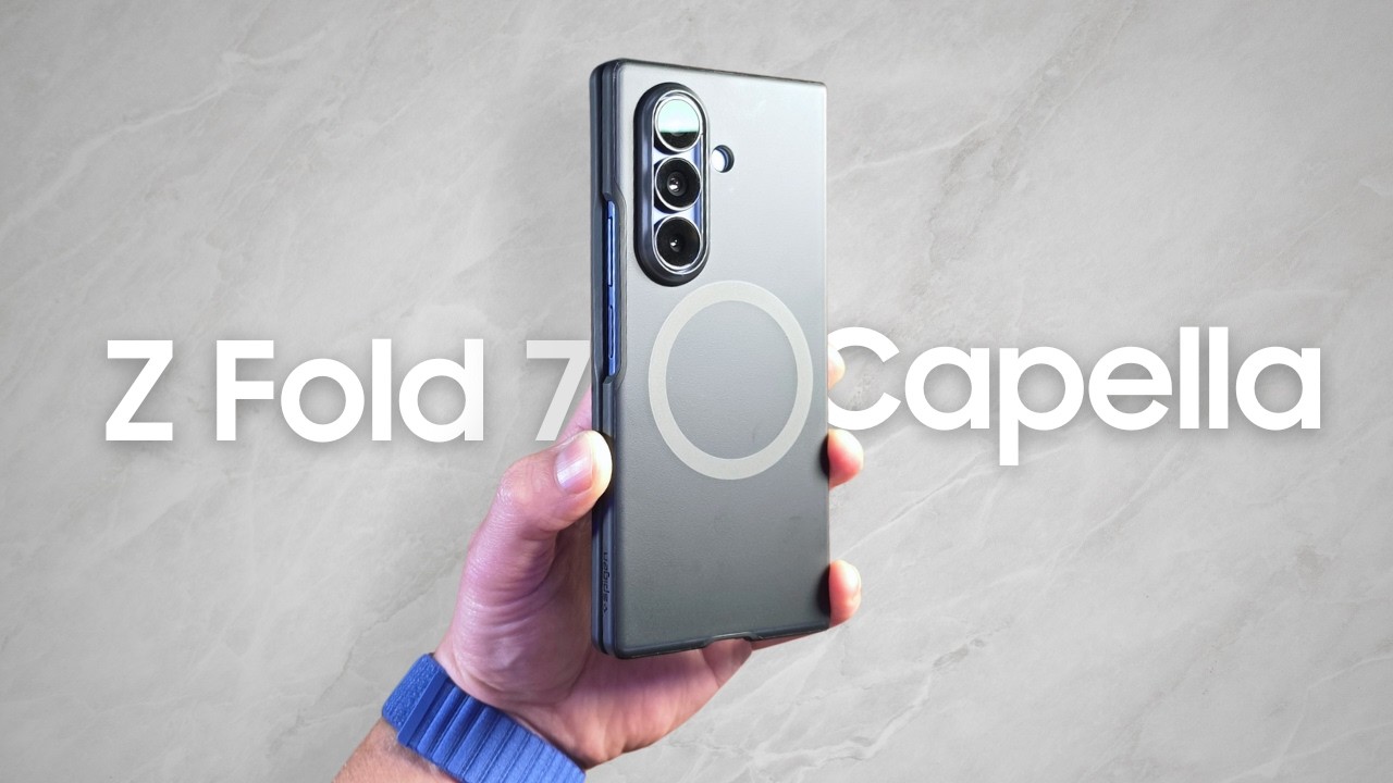 The ONLY Case You Need for the Galaxy Z Fold7? @Spigen Capella Review