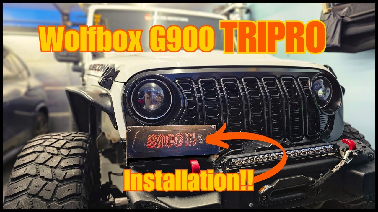Transform Your Jeep Wrangler JKU with This Dashcam Install – Wolfbox G900 TriPro (Step-by-Step)