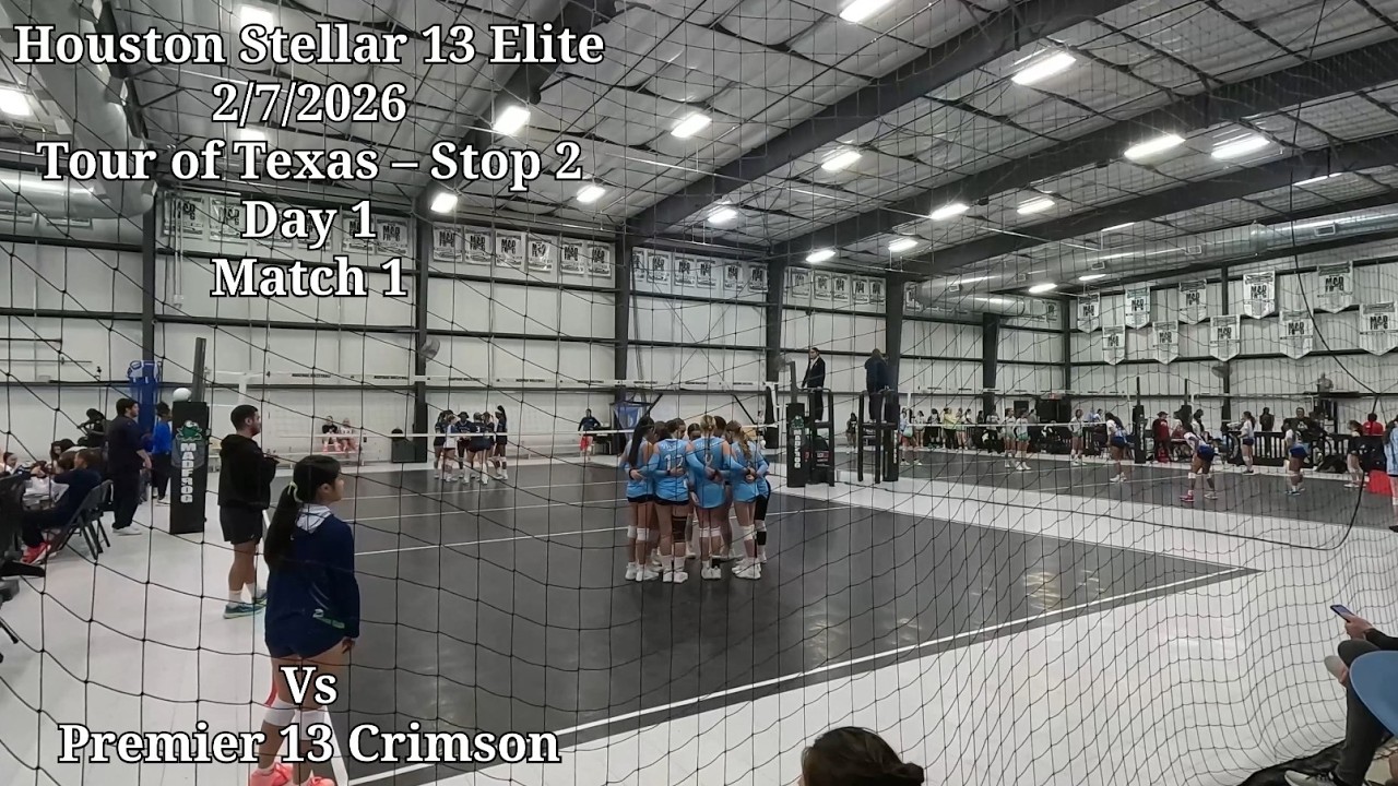 2026 Tour of Texas Stop 2 - 2/7/26 - Match 1 - H Stellar 13 Elite vs Premier 13 Crimson