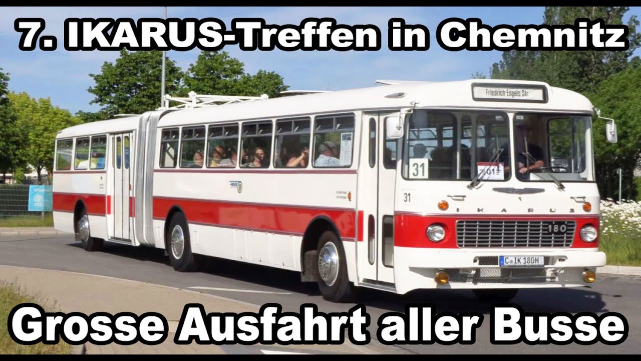 7. IKARUS Treffen in Chemnitz - Grosse IKARUS Ausfahrt