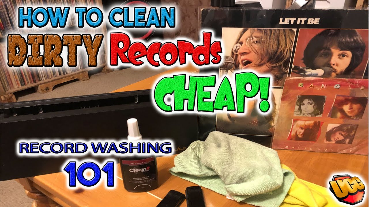 How to Clean Records on a Budget | Awesome DIY Cleaning Solution for Vinyl