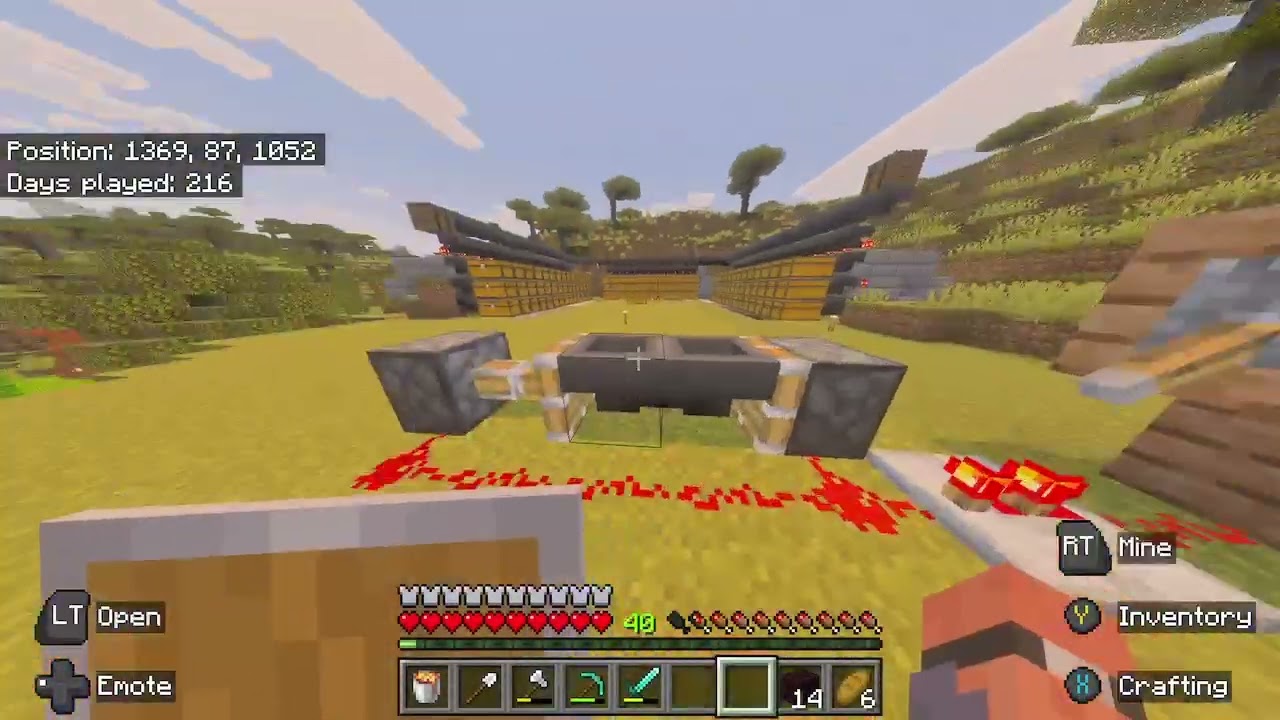 Nice looking Walls! Minecraft Pt. 15