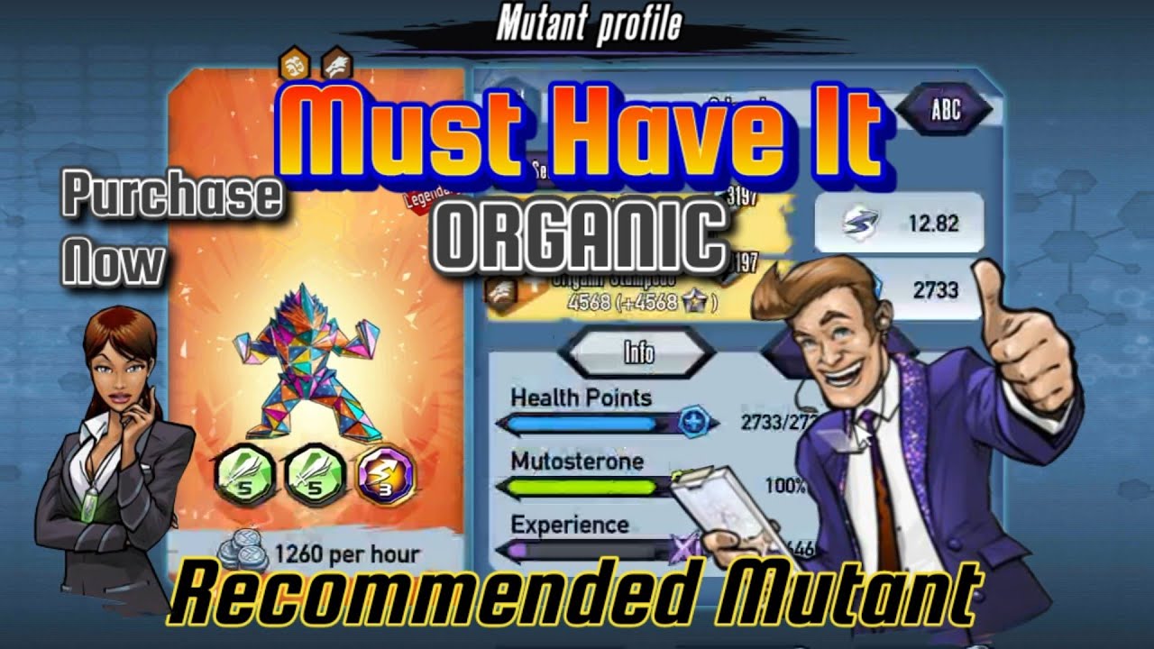 Organic Mutant Genetic Gladiator New Stronger Starter Mutant 