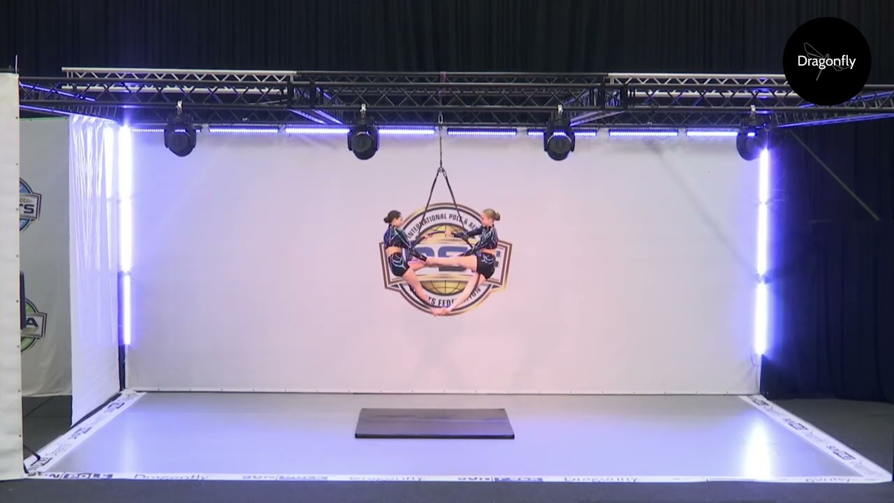WPAC2024 AERIAL HOOP SPORTS YOUTH DOUBLES Diana Chyornaya & Taissiya Karpenko Kazakhstan
