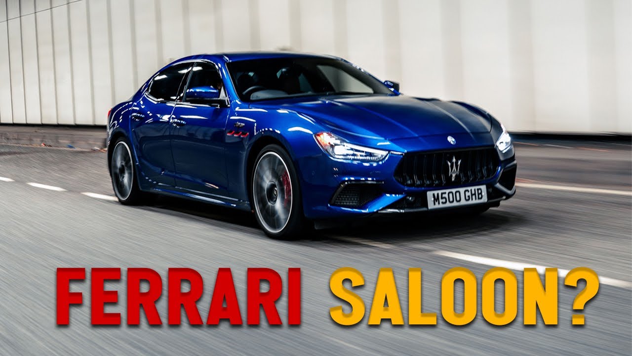 *FERRARI* Седан, о котором вы никогда не слышали // Maserati Ghibli Trofeo