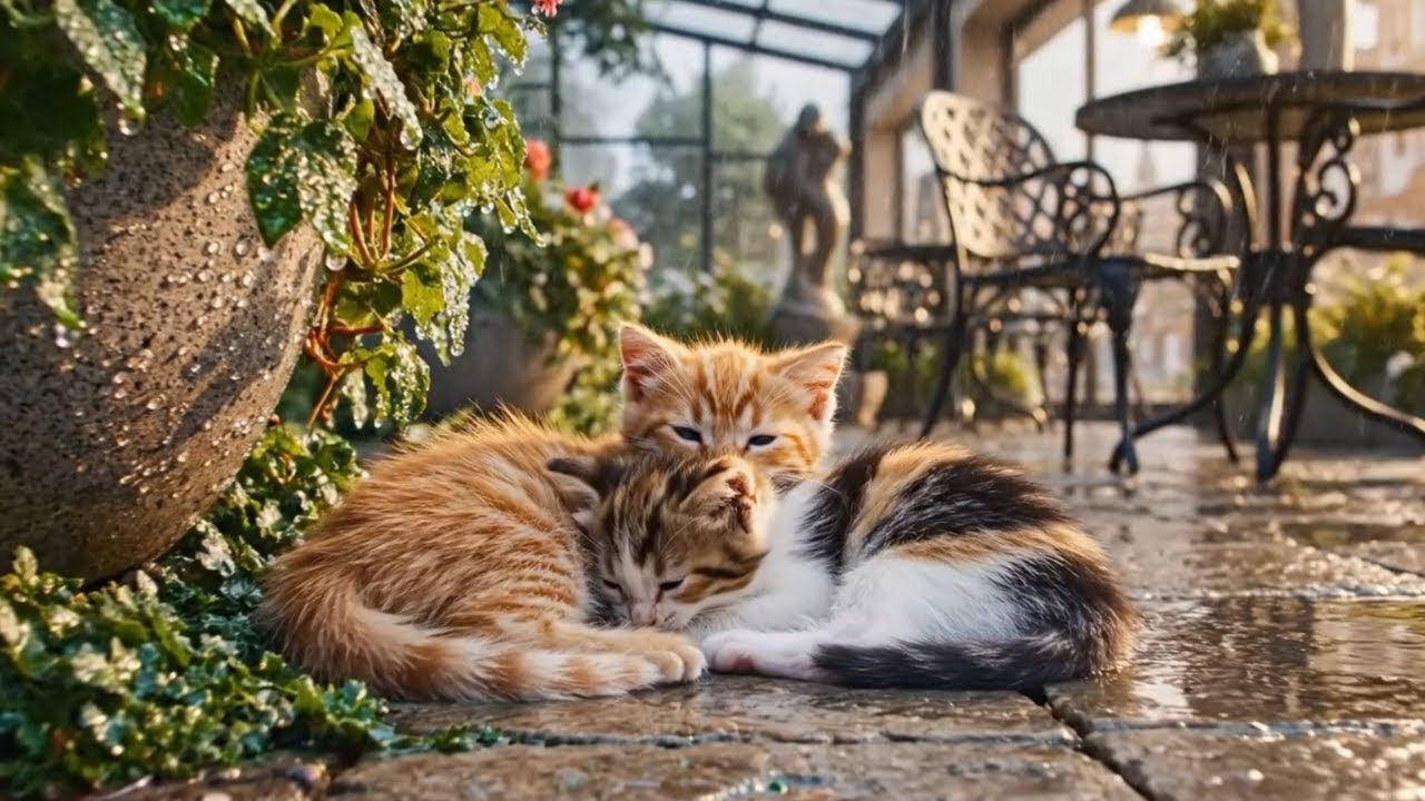 1 Hours Of Night Garden Music for Cats 😻 Soothing Music for Sleep & Stress Relief 🌙 Cat TV