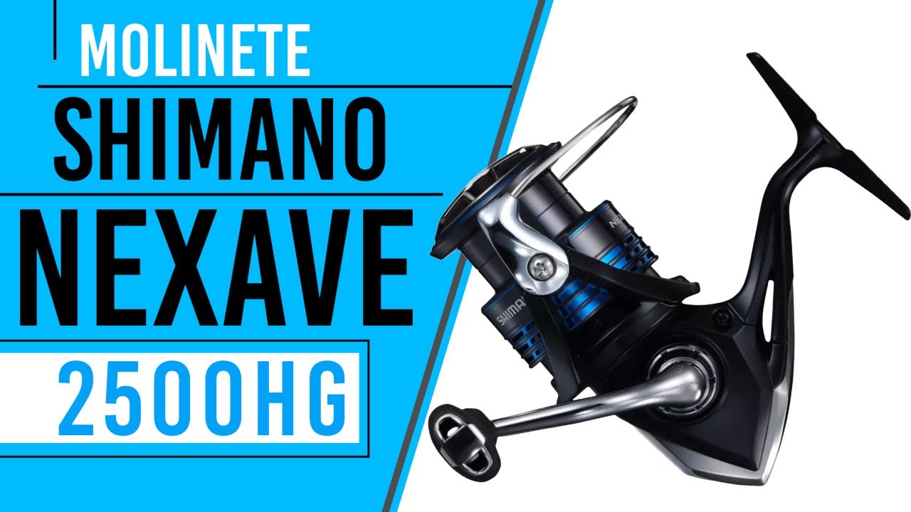 Molinete SHIMANO NEXAVE 2500HG – Unboxing, Primeiras Impressões e Review Mecânico!