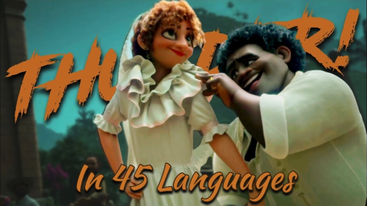 We Don’t Talk About Bruno: Thunder!⚡️ | One Line Multilanguage | Encanto