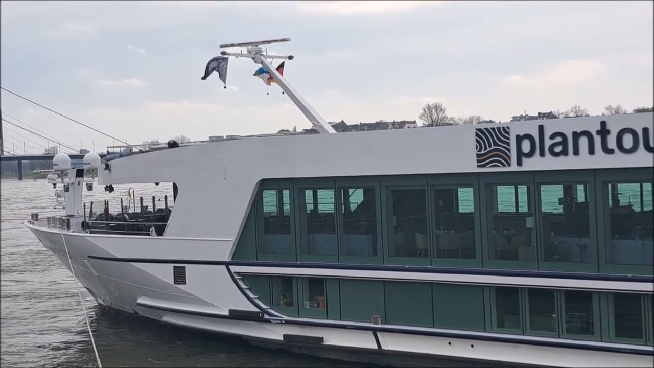 Flusskreuzfahrtschiff MS LADY DILETTA von Plantours Kreuzfahrten D&uuml;sseldorf 22.03.2024