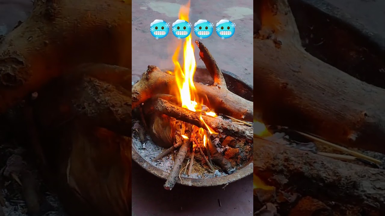 Winter Bonfire 🥶🔥 