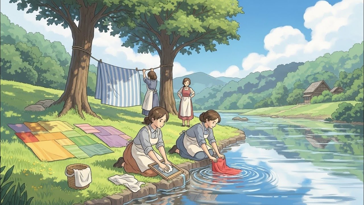 Old Indian Village Nostalgia | Rustic Life | Childhood Memories | Ghibli Style