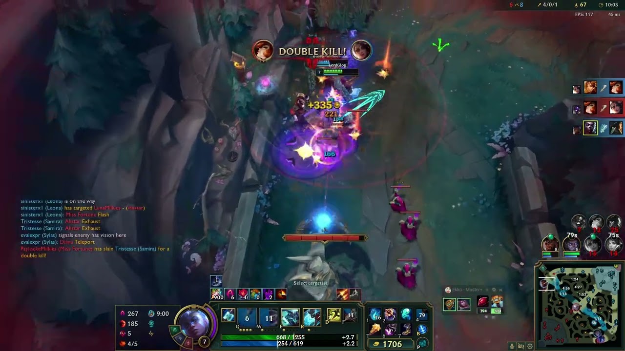 EKKO JUNGLE VS NOCTURNE - PERFECT GAME