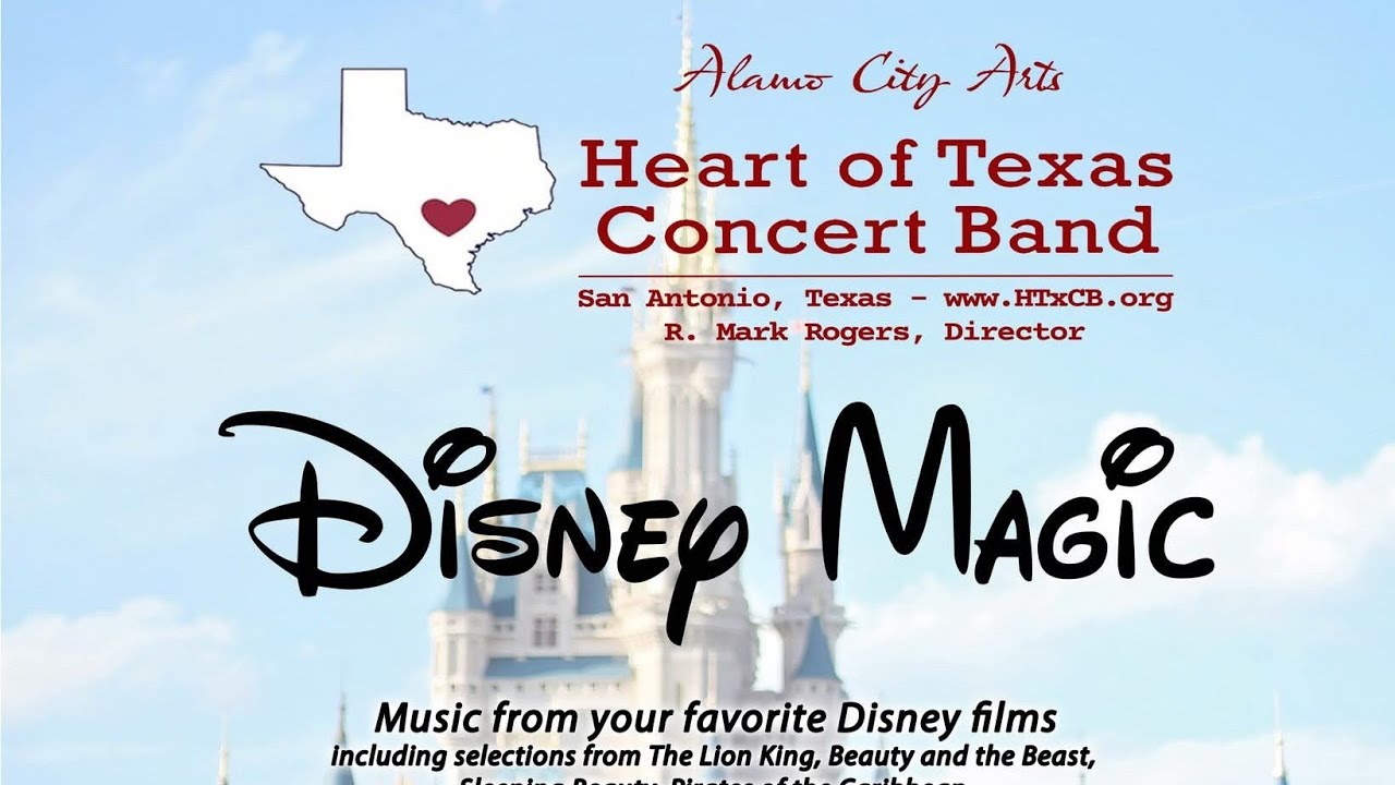 Heart of Texas Concert Band - Live Stream: Disney Magic