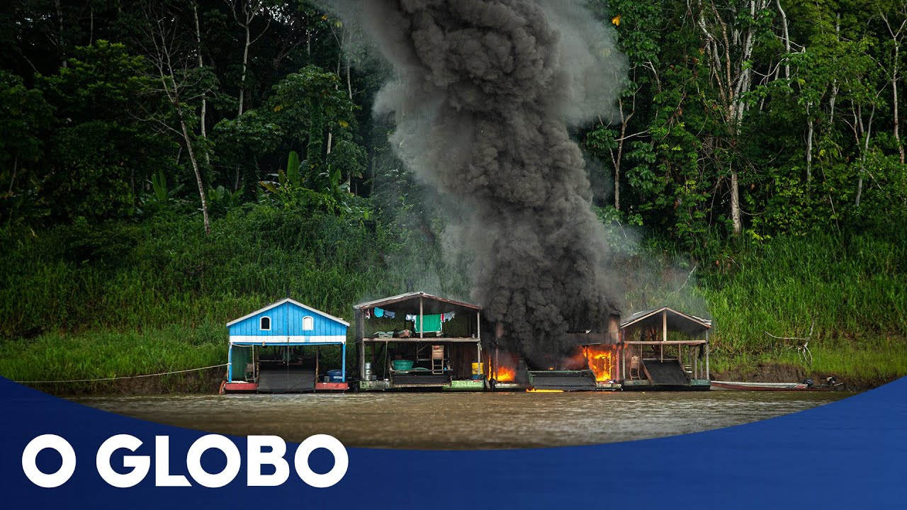 Como funciona o garimpo ilegal no Rio Madeira
