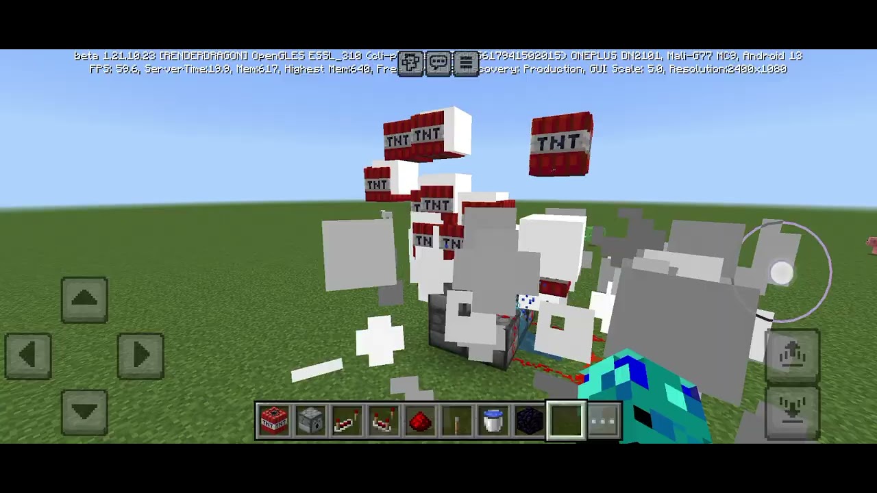 How to make 2 best tnt cannon in Minecraft 