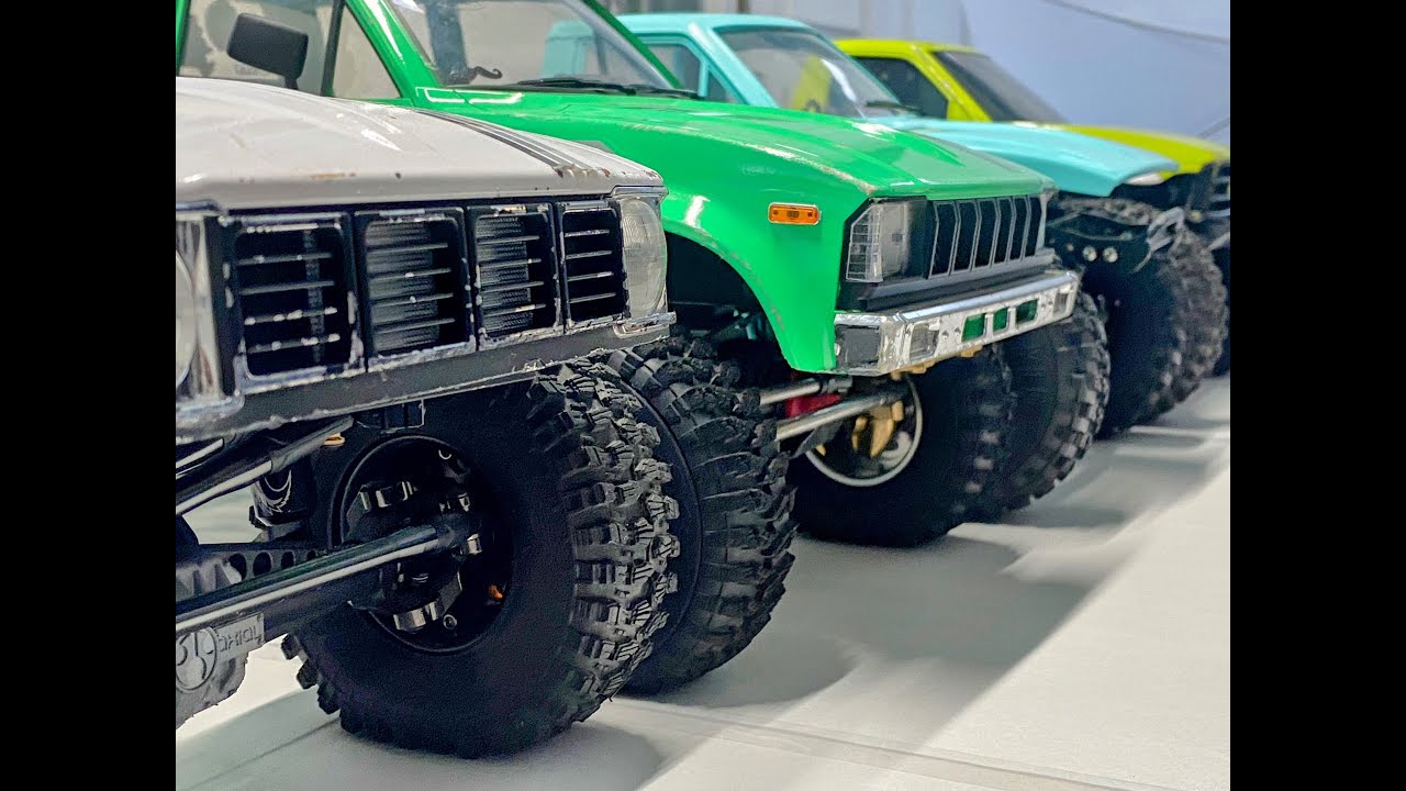 Axial SCX10 II and III Class 1 and Class 2 Hard Body Progress April 2022 Update
