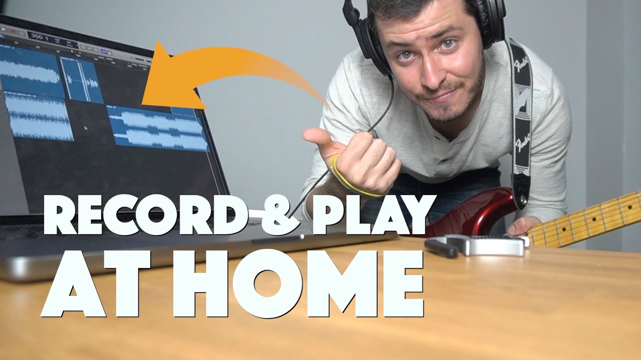 How I Record And Play Guitar At My Bedroom