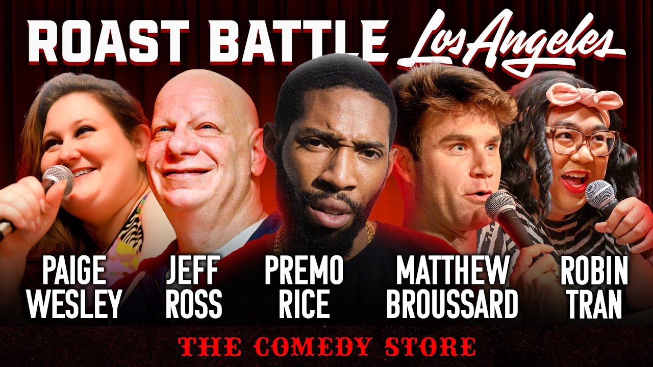 RBL LA @ The Comedy Store | Jeff Ross + Premo Rice + Matthew Broussard + Robin Tran + Paige Wesley