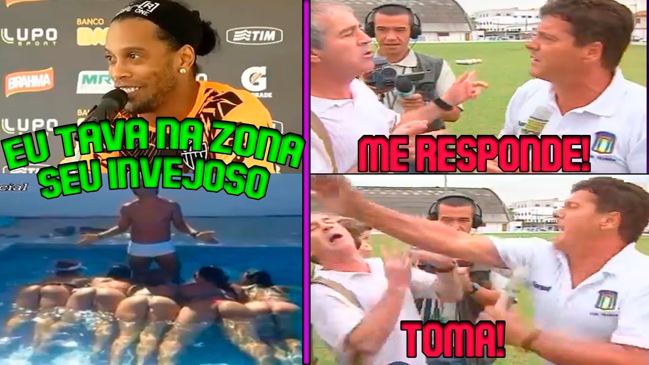 AS ENTREVISTAS MAIS BIZARRAS E ENGRAÇADAS DO FUTEBOL