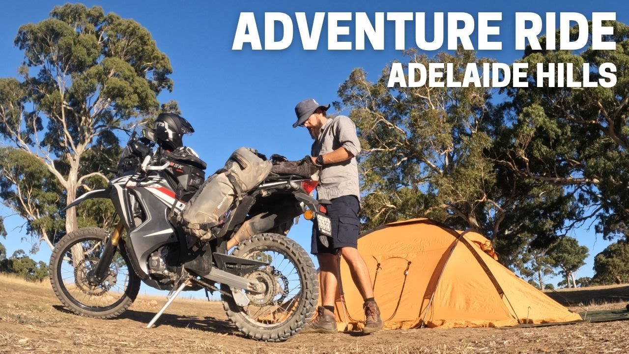 Adventure motorbike ride Adelaide hills North to South