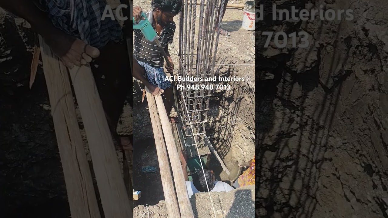 Why Vibrator is important in concreting? #sivakasibuilders #buildersinSivakasi #ACIBuilders