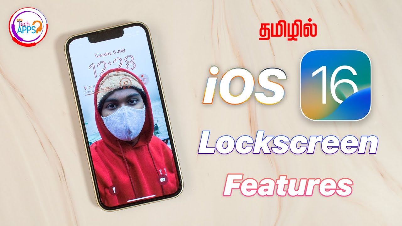 iOS 16 Lockscreen Features  🥳 🥳 🥳 in Tamil @TechApps Tamil