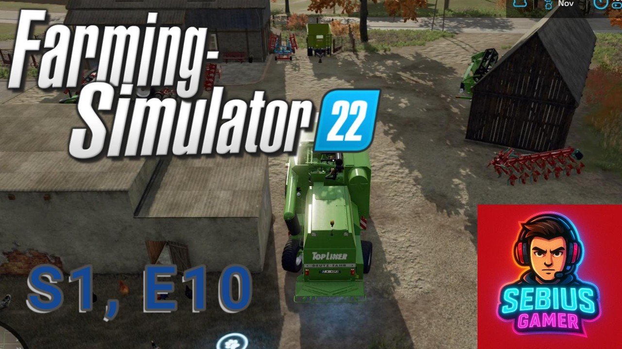 Farming Simulator 22 S1 EP10 Prvi večji dobiček in Nepričakovan pripetljaj!!!