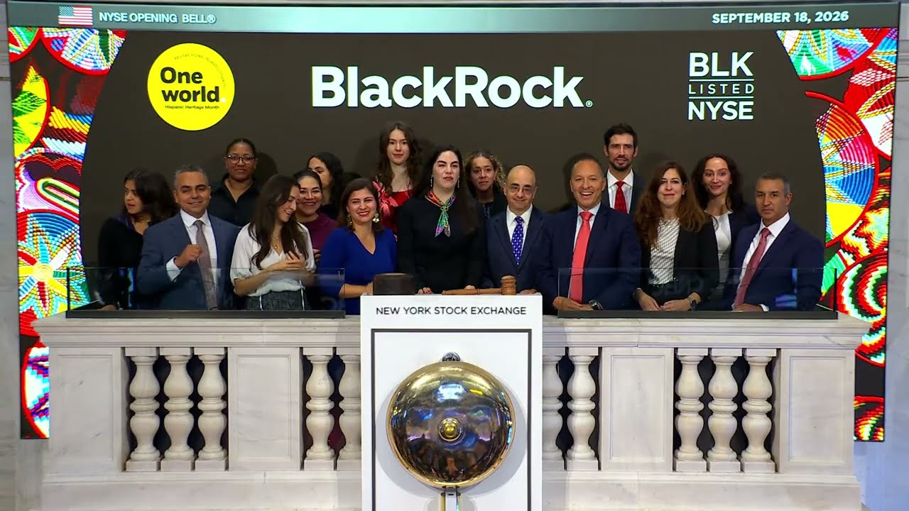 BlackRock (NYSE: BLK) Rings The Opening Bell&reg;