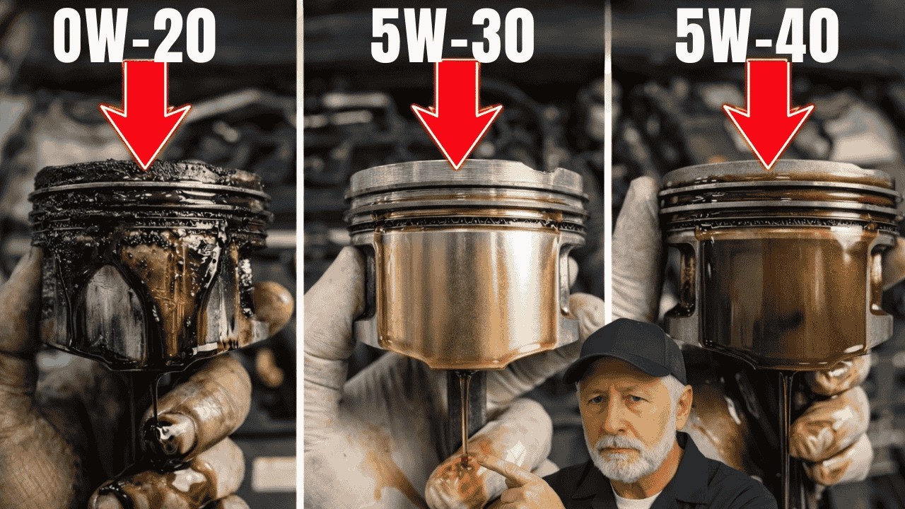 0W-20 vs 5W-30 vs 5W-40 : UNE SEULE PROTÈGE VRAIMENT VOTRE MOTEUR !