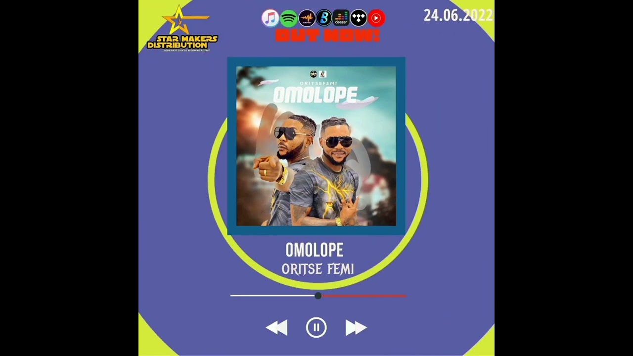 Oritse Femi - Omolope (Official Audio)