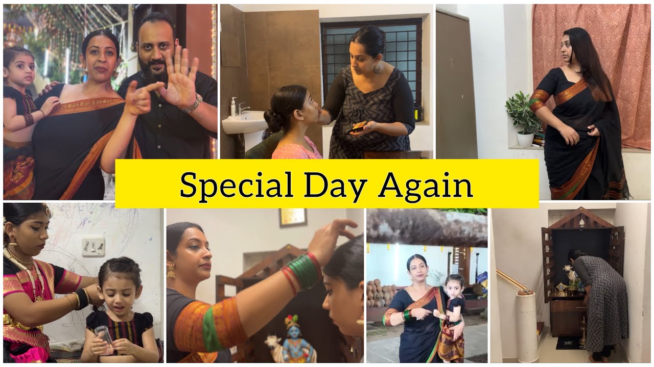 Special Day Vlog | Home Vlog | Sowbhagya Venkitesh