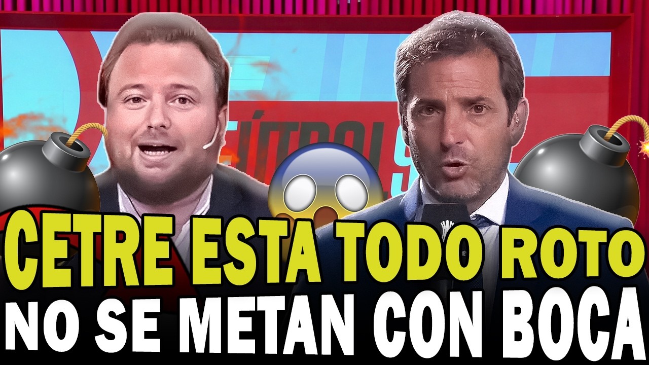Agusto Cesar DOMA a periodista RESENTIDO de Estudiantes! ► Siempre es CONTRA BOCA! 🔥