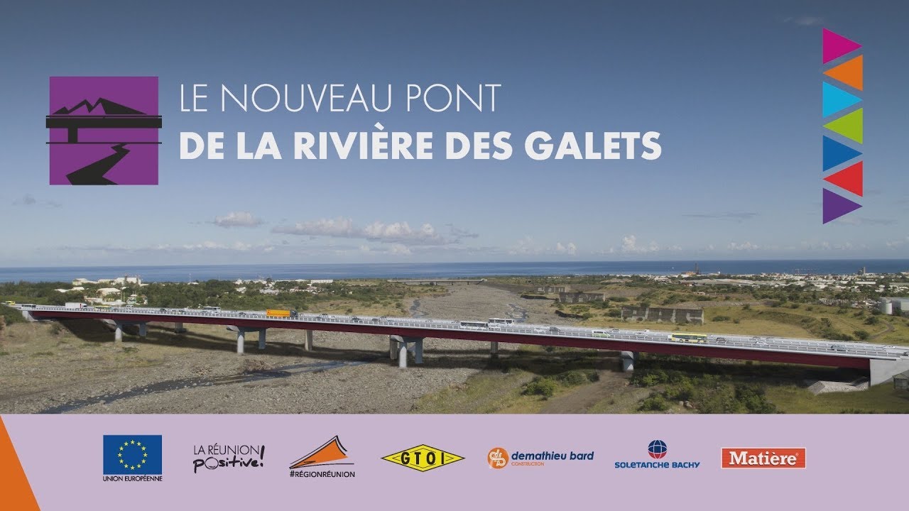 3D Réunion Nouveau Pont de la Rivière des Galets par 3D phi
